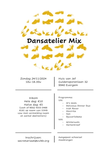 Dansatelier-mix, Evergem